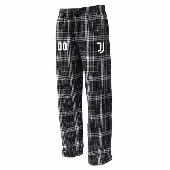 JAB West Flannel Plaid Pajama Pant Black/White