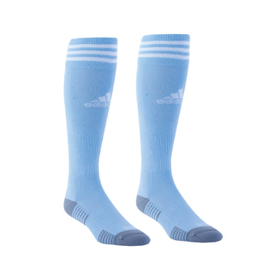 Playmaker Futbol Academy adidas Copa Zone Cushion IV Goalie Socks - LightBlue/White