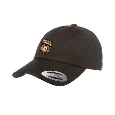 Mount Olive Travel Yupoong Cotton Twill Dad Cap Black