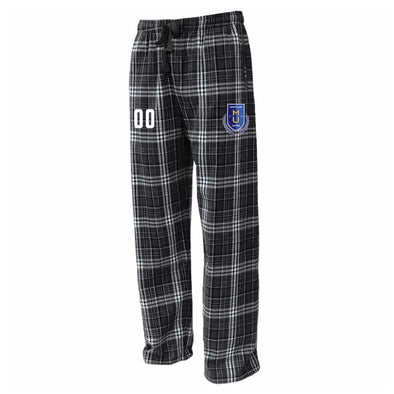 Montclair United Flannel Plaid Pajama Pant Black/White