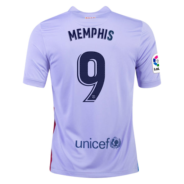 Nike Memphis 2021-22 FC Barcelona REPLICA Away Jersey - MENS