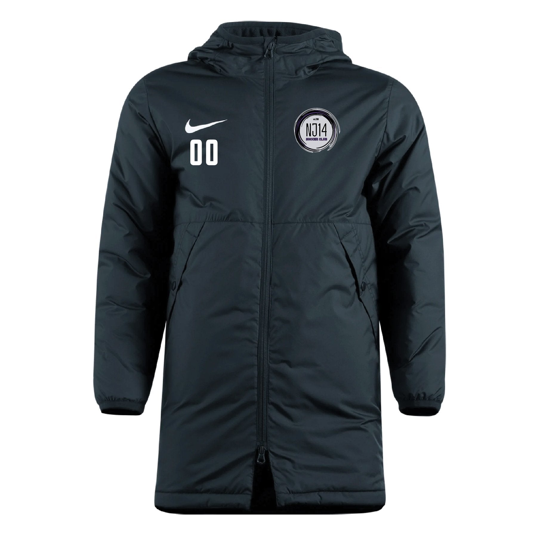 NJ14 FAN Nike Park 20 Winter Jacket - Black – Soccer Zone USA