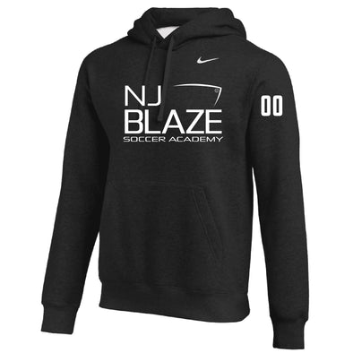 NJ Blaze Nike Club Hoodie Black