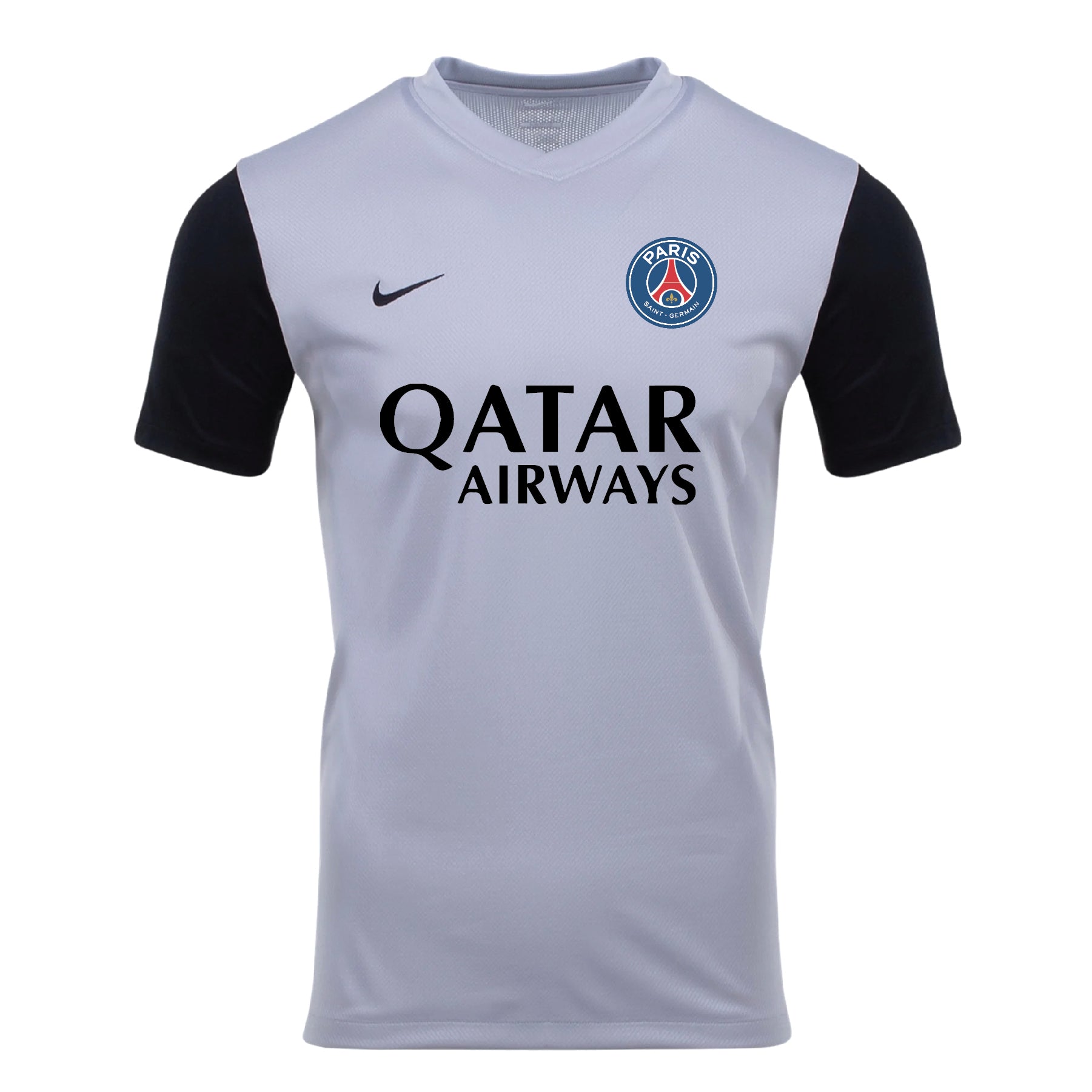 PSG Soccer Jersey (Gray), Men's Soccer Jersey l Soccer Team Paris St.  Germain