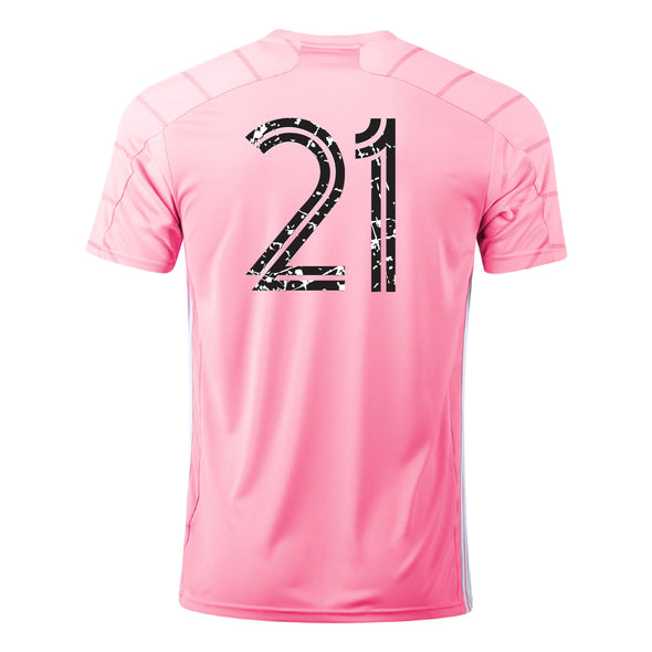 JAB Girls DPL - Adidas Glory Pink Campeon 21 Away Jersey
