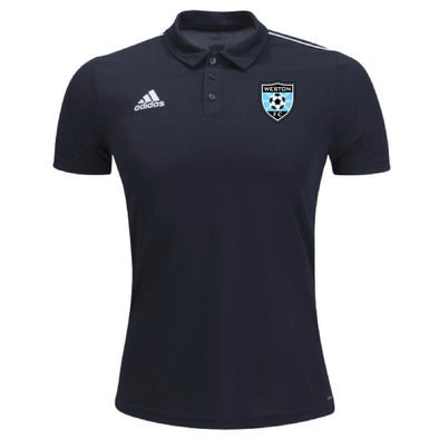 Weston FC Girls DPL adidas Core 18 Black Polo