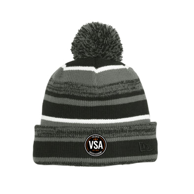 Valencia New Era Sideline Bobble Beanie Black