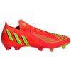 adidas Predator Edge.1 Low Cut FG Firm Ground Soccer Cleat - Solar Red/Solar Green/Core Black