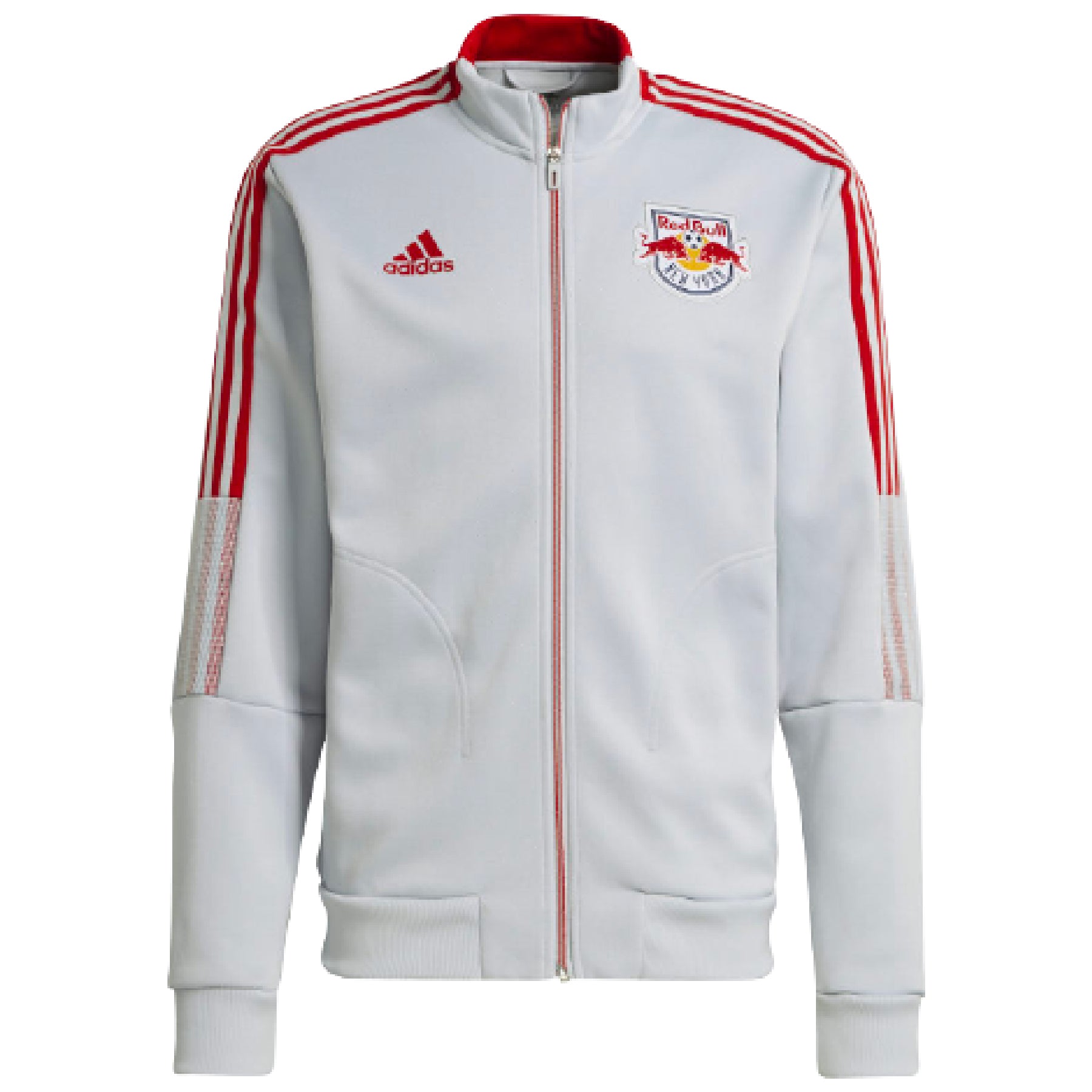 adidas 2021-22 New York Red Anthem Jacket - MENS GK9819 – Soccer