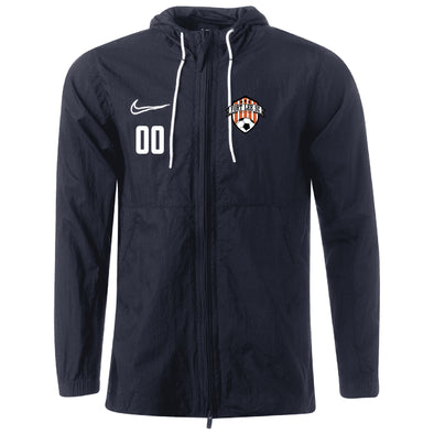 Fort Lee Nike Academy 19 Rain Jacket Black