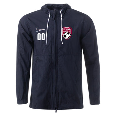 Verona Nike Academy 19 Rain Jacket - Black