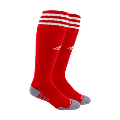 DUSC Girls adidas Copa Zone Cushion IV Goal Keeper Match Socks - Red/White