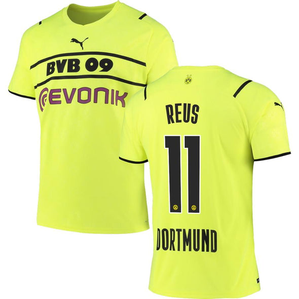 PUMA Reus 2021-22 Borussia Dortmund REPLICA Third Jersey - MENS