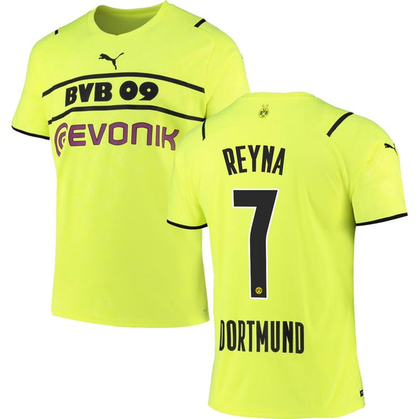 PUMA Reyna 2021-22 Borussia Dortmund REPLICA Third Jersey - MENS