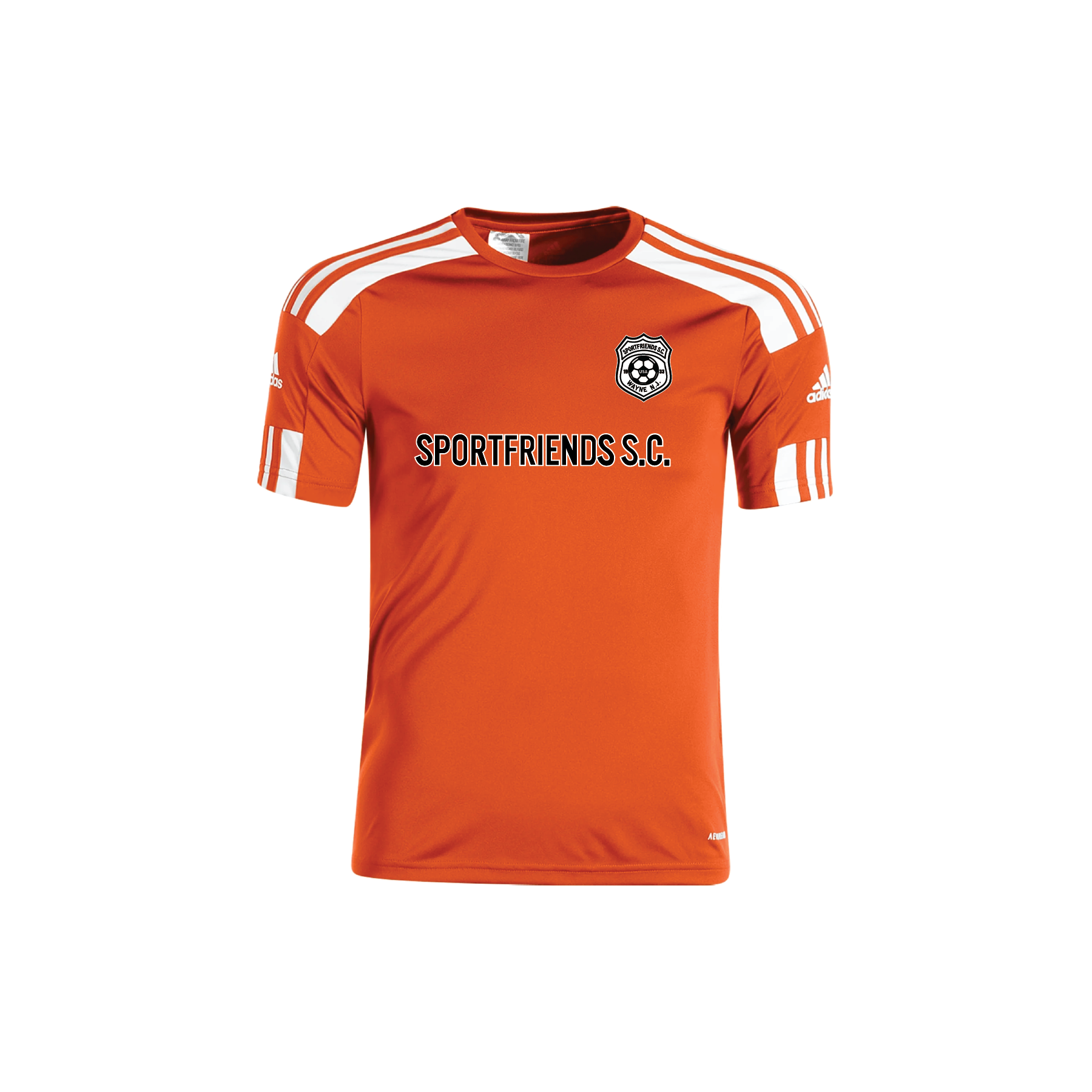 Sportfriends SC Adidas Squadra 21 Jersey Orange Soccer Zone USA