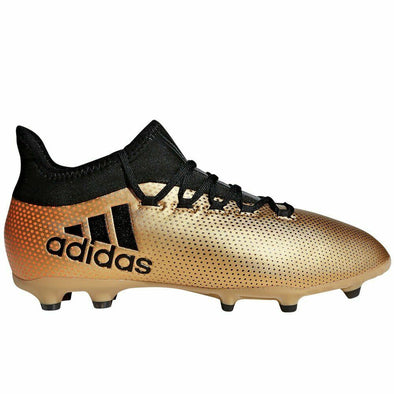 Adidas Youth X 17.1 FG Soccer Cleat - Tactile Gold/Black