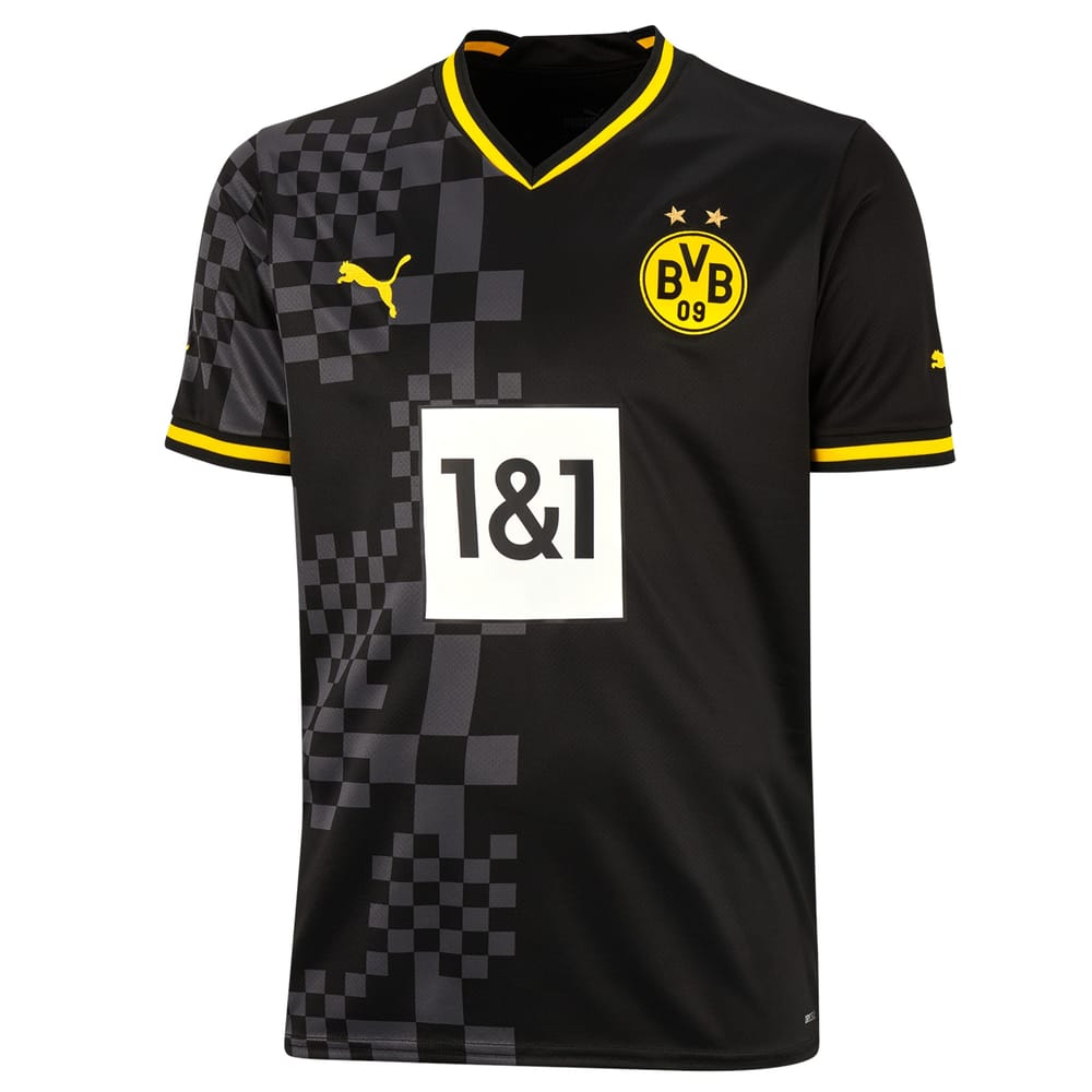 Kit Bvb Reus Jersey Men's Replica Puma Reus Borussia Dortmund Away