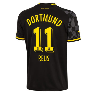 Men's Replica Puma Reus Borussia Dortmund Away Jersey 22/23