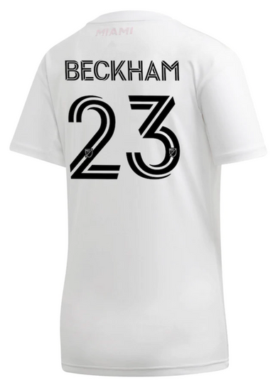 adidas David Beckham 2021 Inter Miami FC Home Jersey - WOMENS