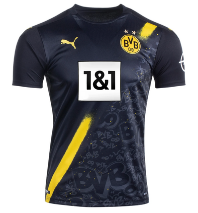 PUMA Borussia Dortmund 2020-21 Away Jersey - MENS