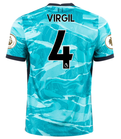 Nike 2020-21 Liverpool Virgil van Dijk Away Jersey - MENS