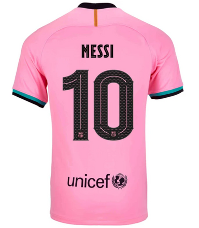 Nike Lionel Messi 2020-21 FC Barcelona THIRD Jersey - YOUTH