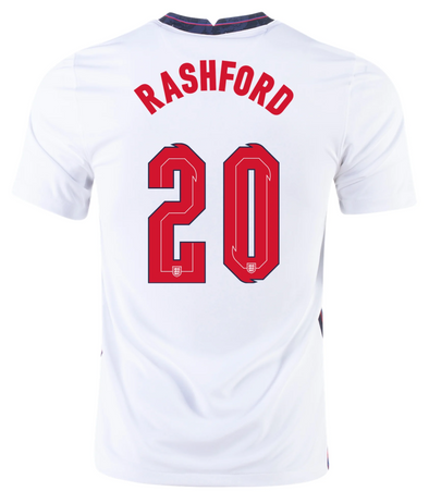 Nike Marcus Rashford England 2020-21 Home Jersey - MENS