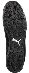 Puma King PRO Leather TT Turf Soccer Shoes- Black/White
