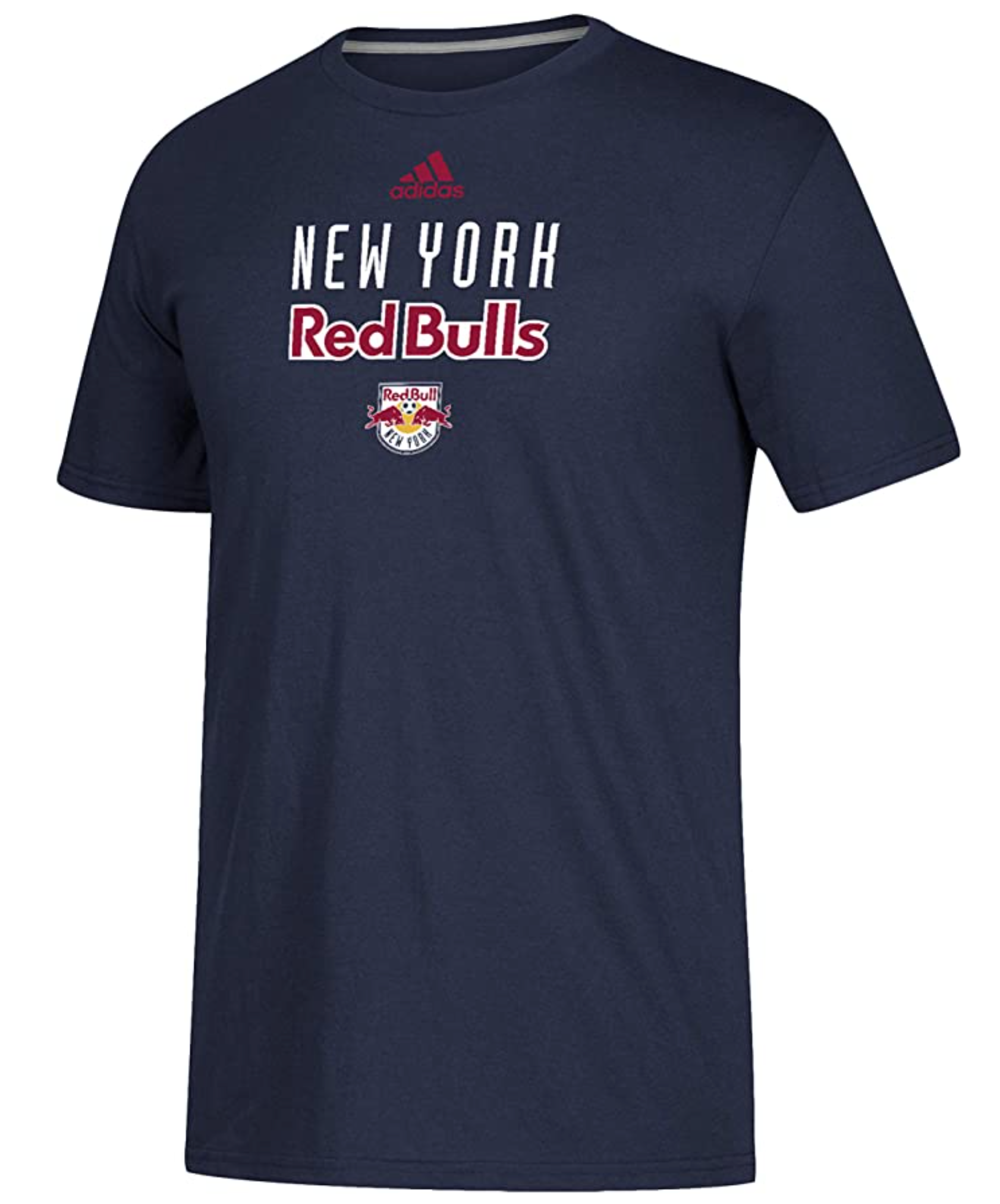 adidas New York Red Bulls adidas Locker Stacked T Shirt Men s