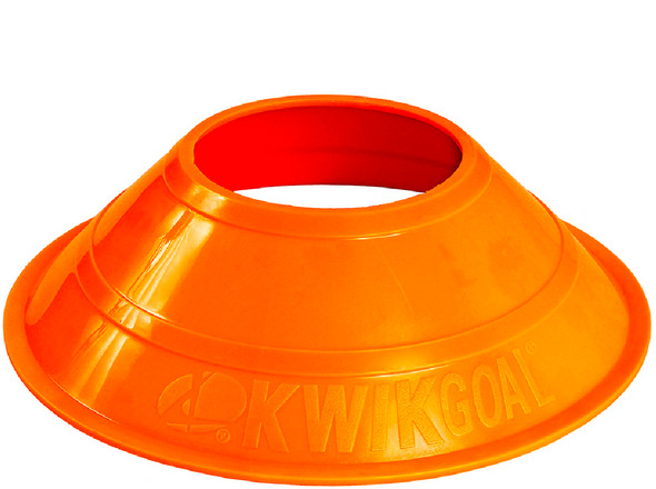 Kwik Goal High Vis Orange Mini Disc Cone Set
