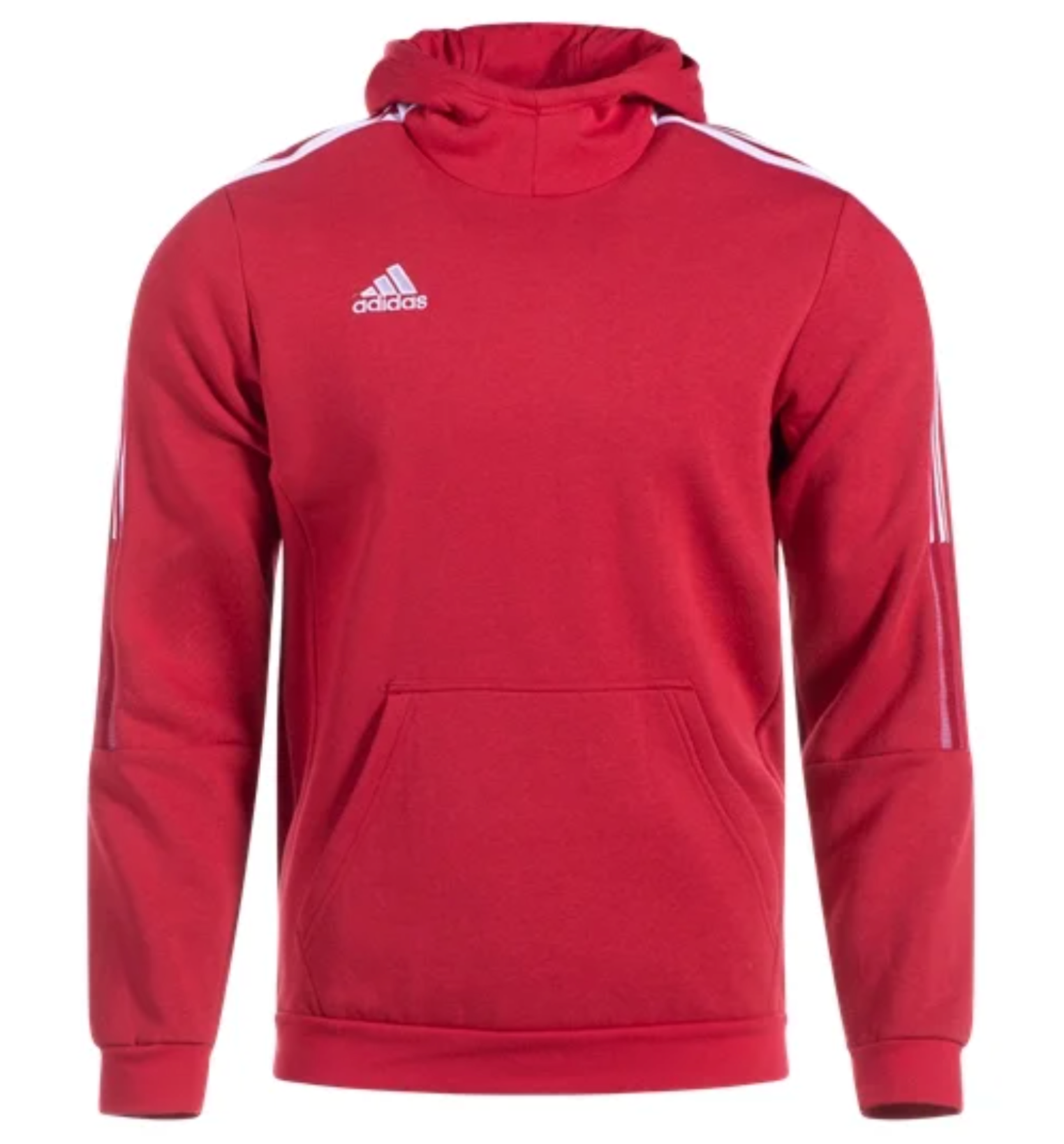 adidas Tiro 21 Hooded Sweatshirt - Red – Soccer Zone USA