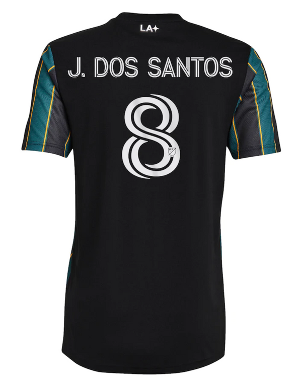 adidas Jonathan dos Santos 2021-22 LA Galaxy Away Jersey - YOUTH
