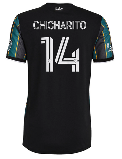 adidas Chicharito 2021-22 LA Galaxy AUTHENTIC Away Jersey - MENS