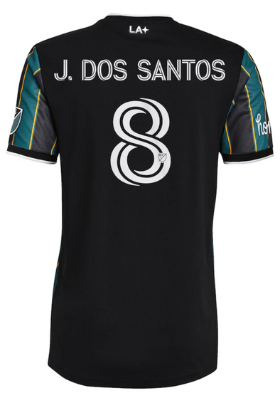 adidas Jonathan dos Santos 2021-22 LA Galaxy AUTHENTIC Away Jersey - MENS