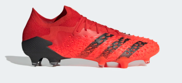 adidas Predator Freak .1 LOW Firm Ground Soccer Cleat Red Core