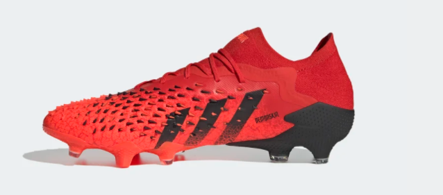 adidas Predator Freak .1 LOW Firm Ground Soccer Cleat Red Core