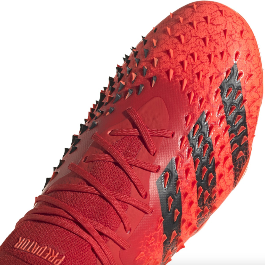 adidas Predator Freak .1 LOW Firm Ground Soccer Cleat Red Core
