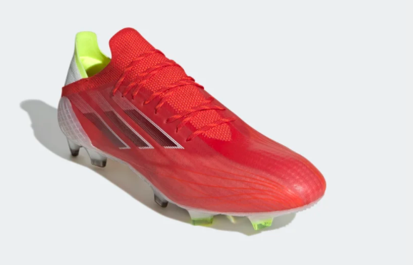 adidas Speedflow .1 Firm Ground Cleats - Red/Core Black/Solar Red