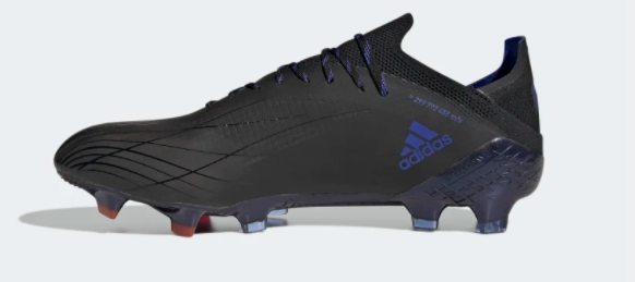 adidas X Speedflow .1 Firm Ground Cleats - Core Black/Sonic Ink/Solar Yellow