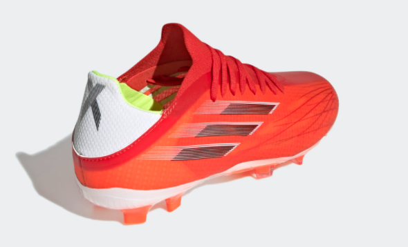 adidas X Speedflow.1 JUNIOR Firm Ground Soccer Shoe - Red / Core Black / Solar Red