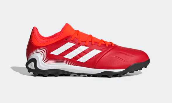 Adidas Copa Sense .3 TF Soccer Cleats- Red/White/SolarRed