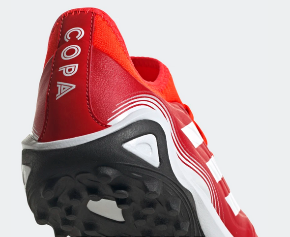 Adidas Copa Sense .3 TF Soccer Cleats- Red/White/SolarRed