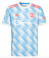 Adidas 2021-22 Manchester United Away Jersey - YOUTH