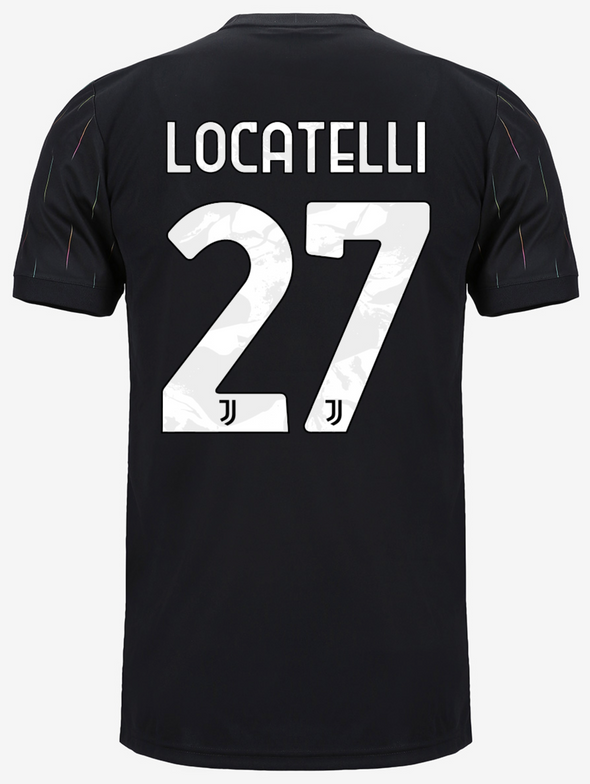 adidas Manuel Locatelli 2021-22 Juventus Replica Away Jersey - MENS