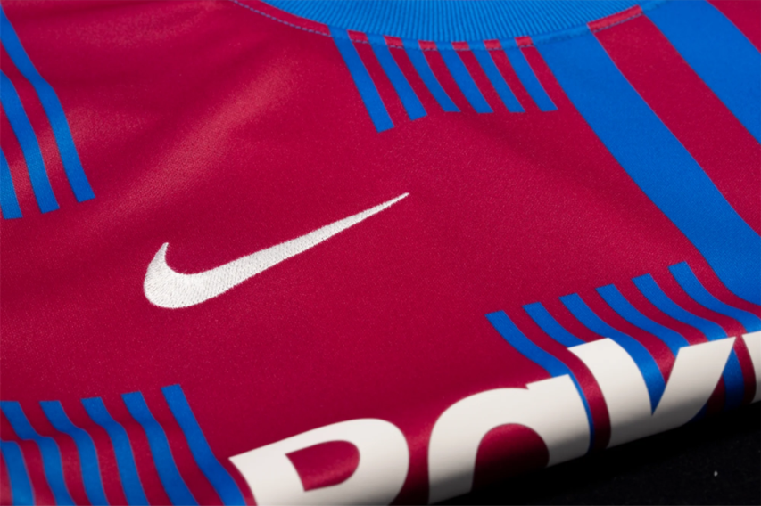 Nike Barcelona Home Messi 10 Jersey 2021-2022 (Official Printing)