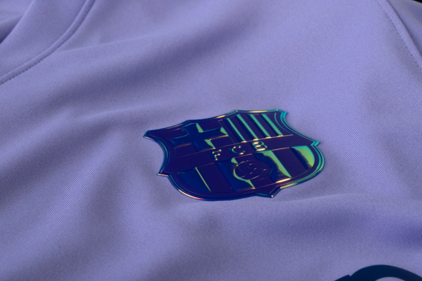 Barcelona Nike 2021/22 Away Stadium Replica Jersey - Purple