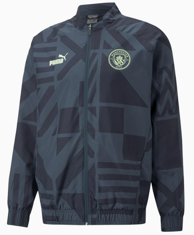 Men's Manchester City F.C. Prematch Jacket 22/23 - Navy