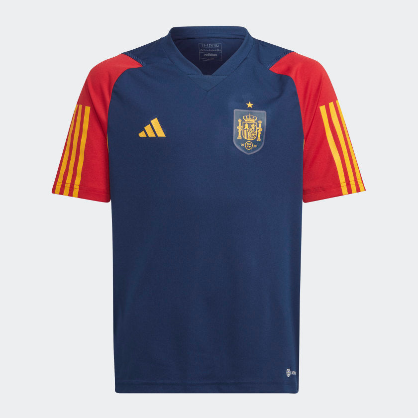 Kid's adidas Spain Tiro 23 Training Jersey HE8811 – Soccer Zone USA