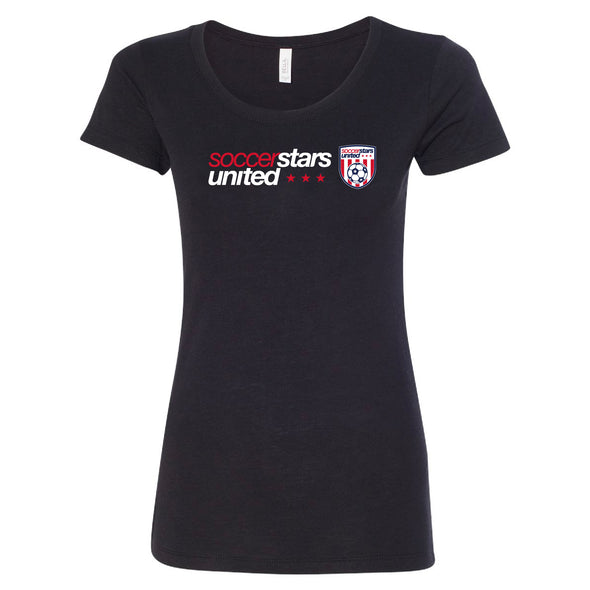 Soccer Stars United Miami Supporters Short Sleeve Triblend Black T-Shirt - Youth/Men's/Women's