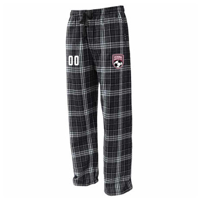 Verona SC Flannel Plaid Pajama Pant Black/White